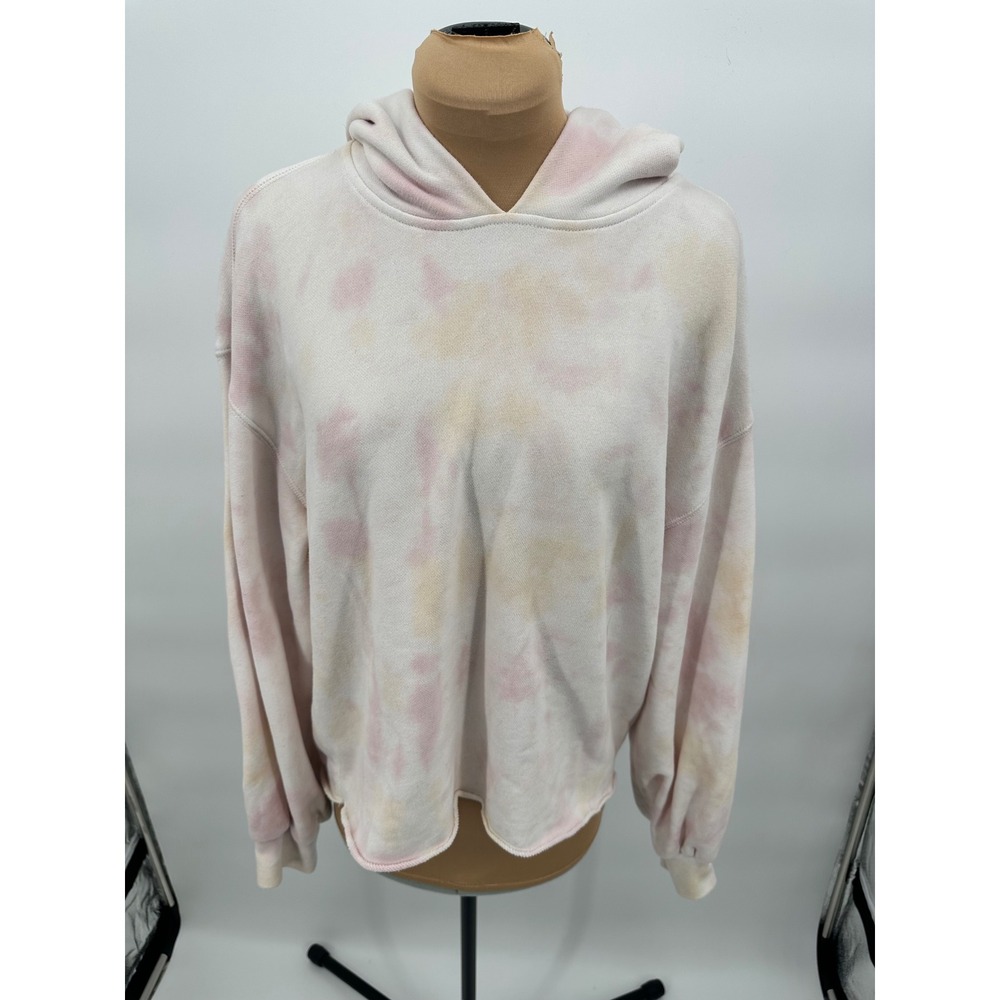 Abercrombie & Fitch Soft AF Garment Dyed Tie Dye Hoodie Sweatshirt